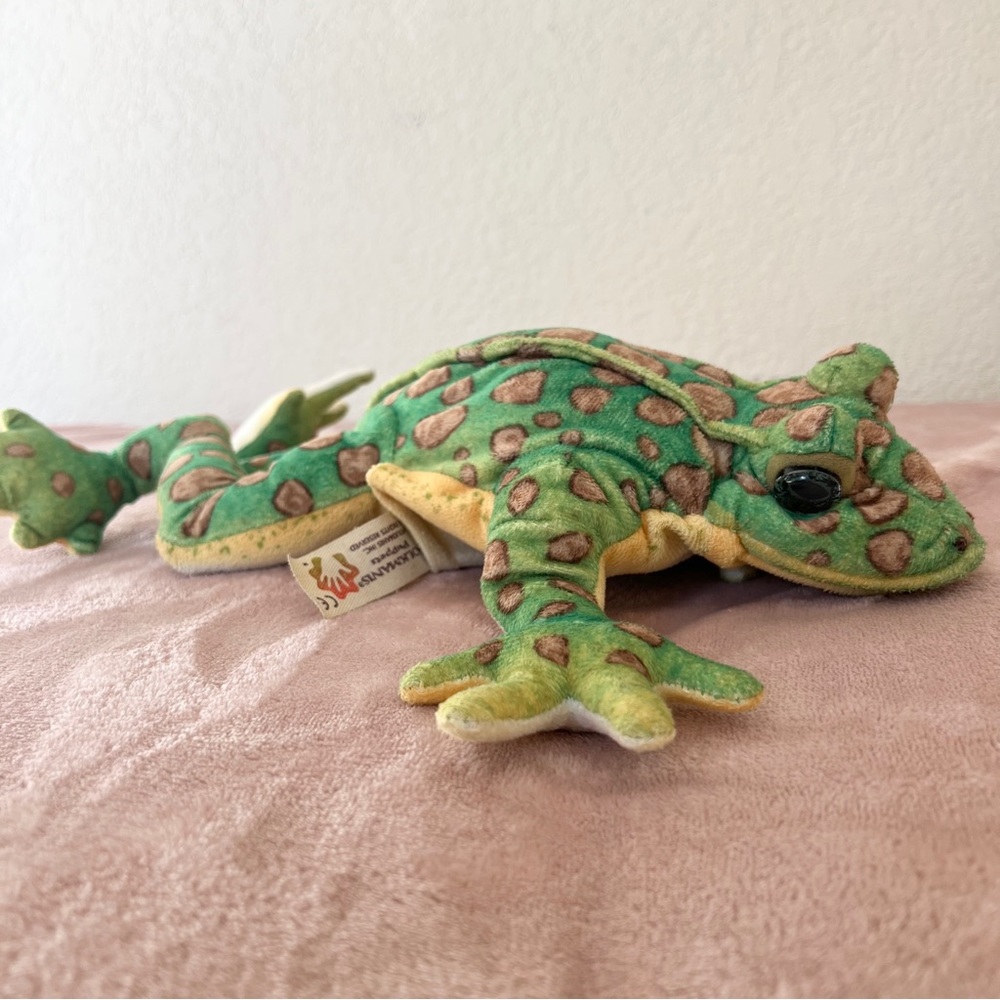 FOLKMANIS PUPPETS Stuffed Frog